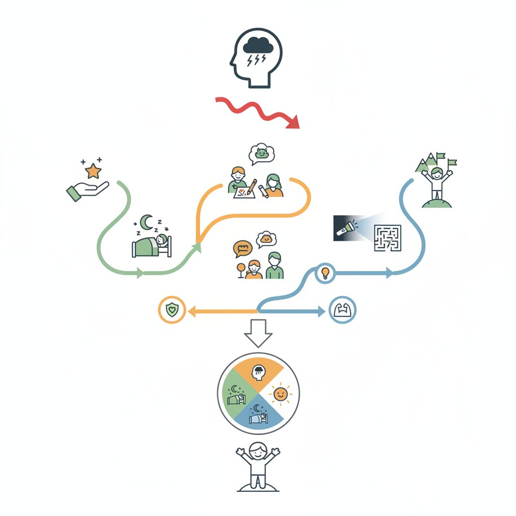 Боротьба зі страхами: як допомогти дитині подолати нічні кошмари та тривожність