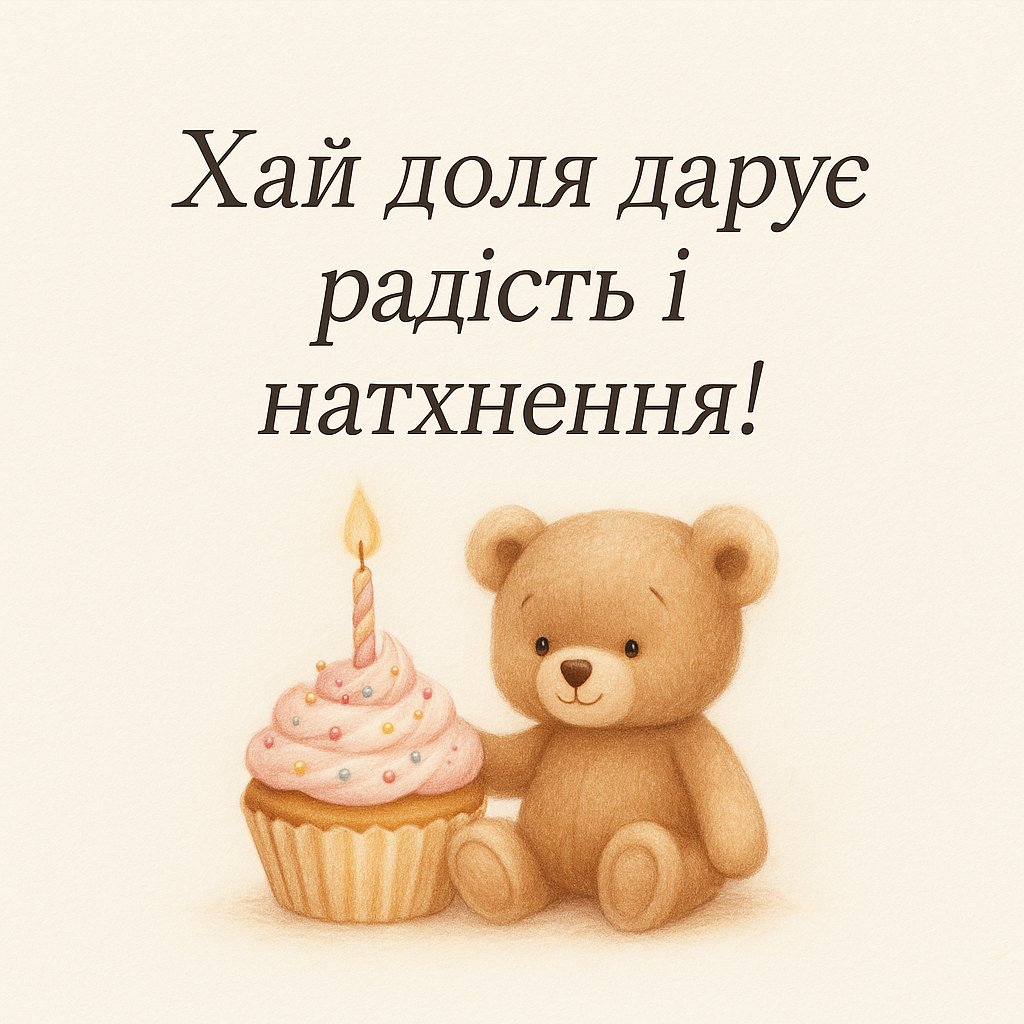 дівчинці з днем народження дитячі