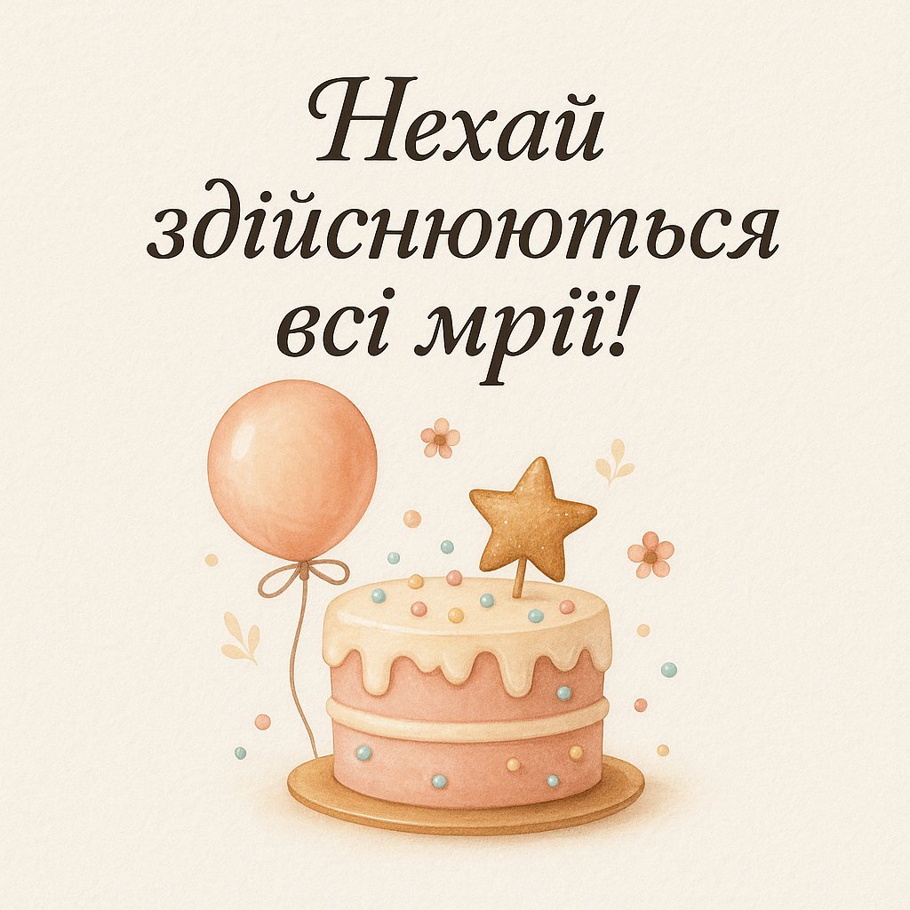 дівчинці з днем народження дитячі