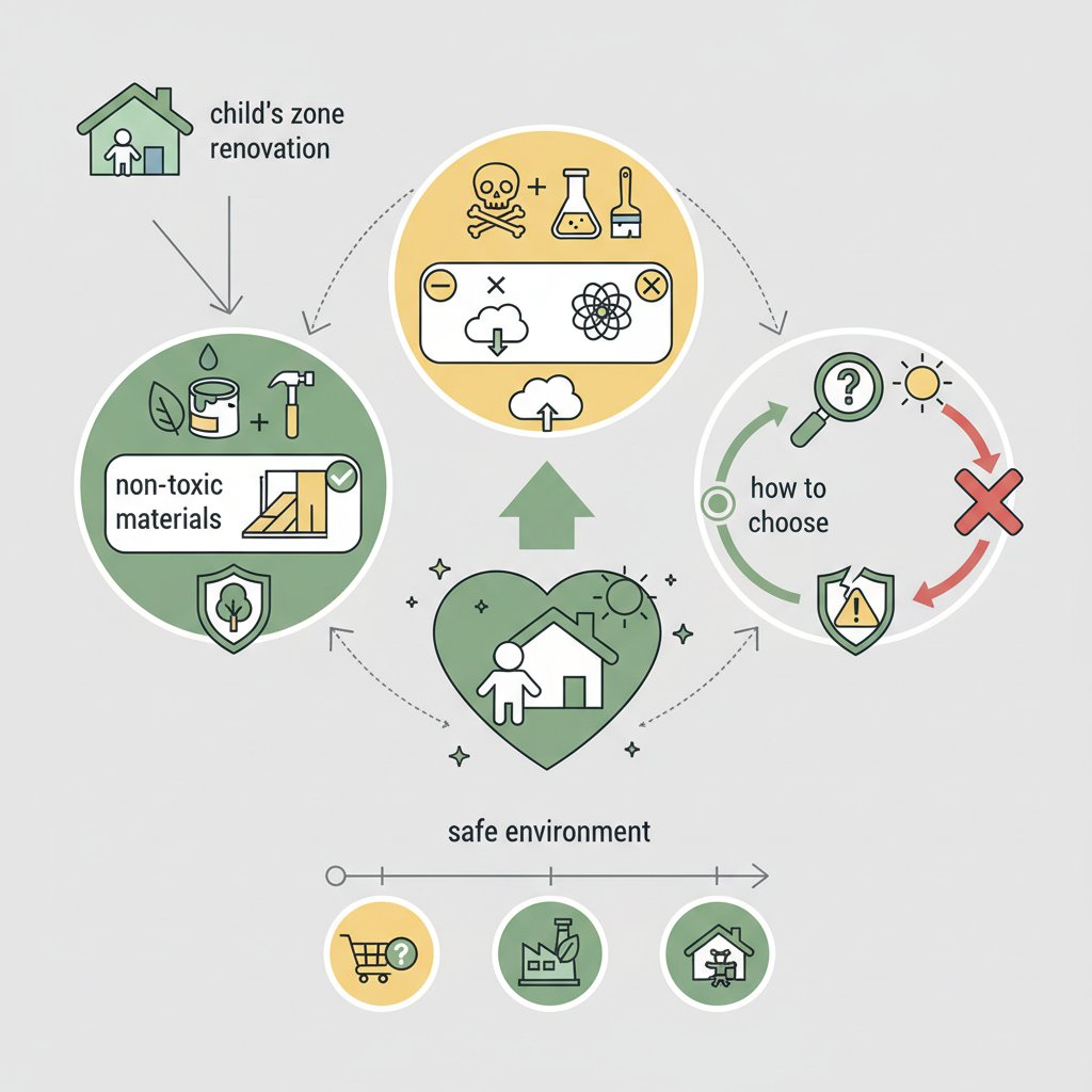 Еко-безпека: як обрати нетоксичні матеріали для ремонту дитячої зони