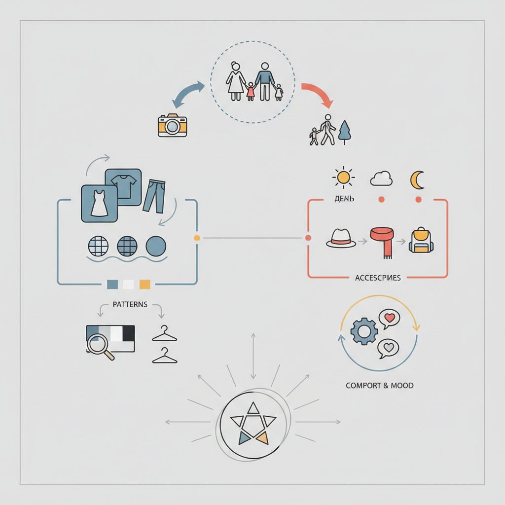 Family Look: как создавать гармоничные семейные образы для фотосессий и прогулок