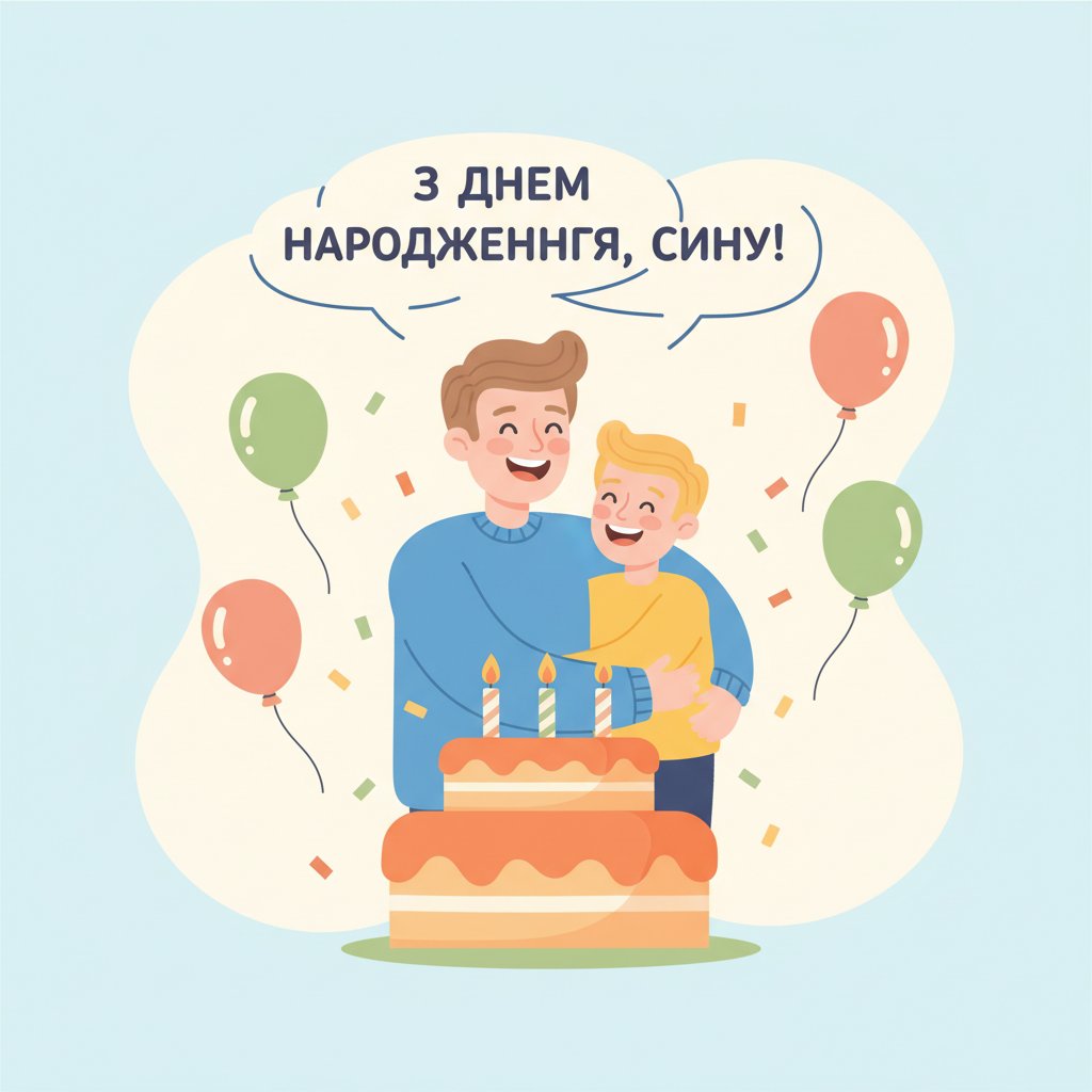 хорошее поздравление с днем рождения сына