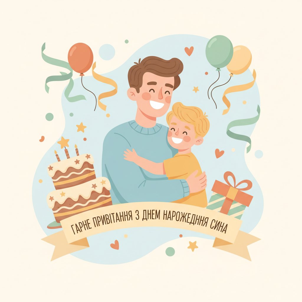 хорошее поздравление с днем рождения сына