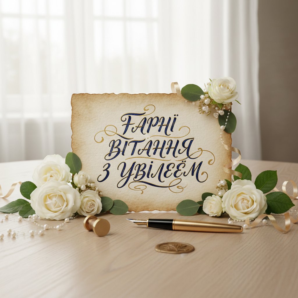 гарні вітання з ювілеєм