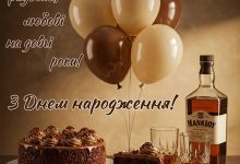 короткі привітання з днем народження мужчині