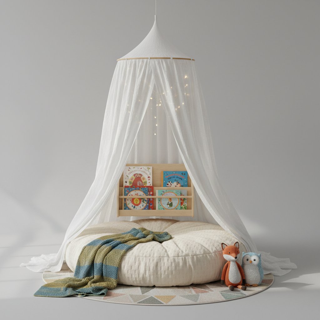 Магічний куточок: як створити затишне місце для читання, куди дитина захоче повертатися