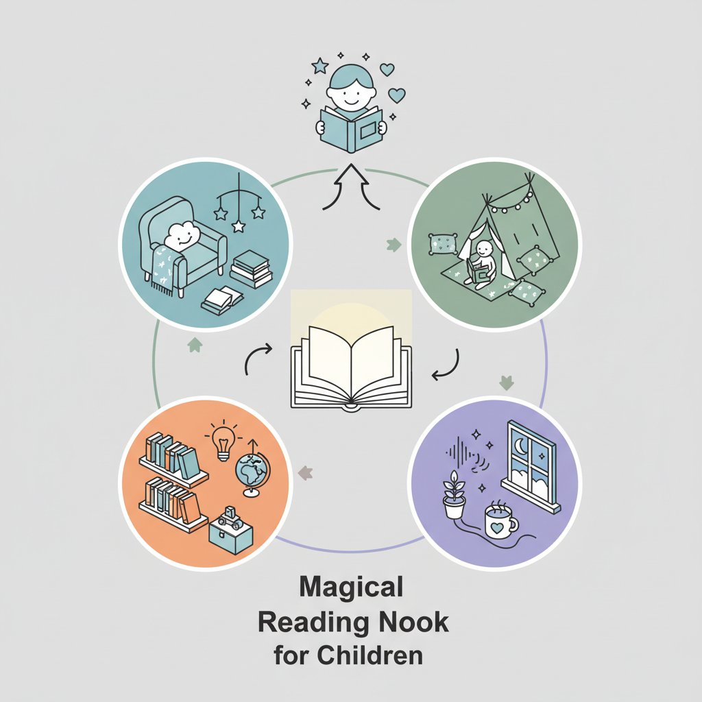 Магічний куточок: як створити затишне місце для читання, куди дитина захоче повертатися