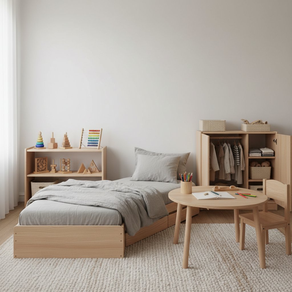 Монтессорі-простір вдома: як облаштувати дитячу кімнату для самостійного розвитку