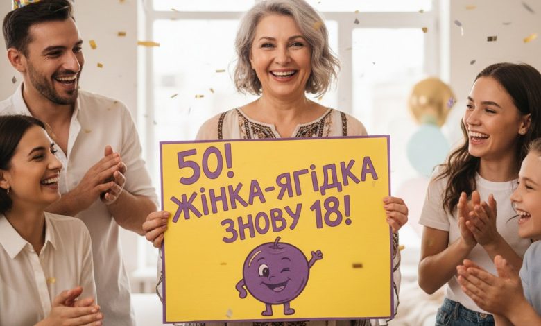 привітання з 50 річчям жінці прикольні