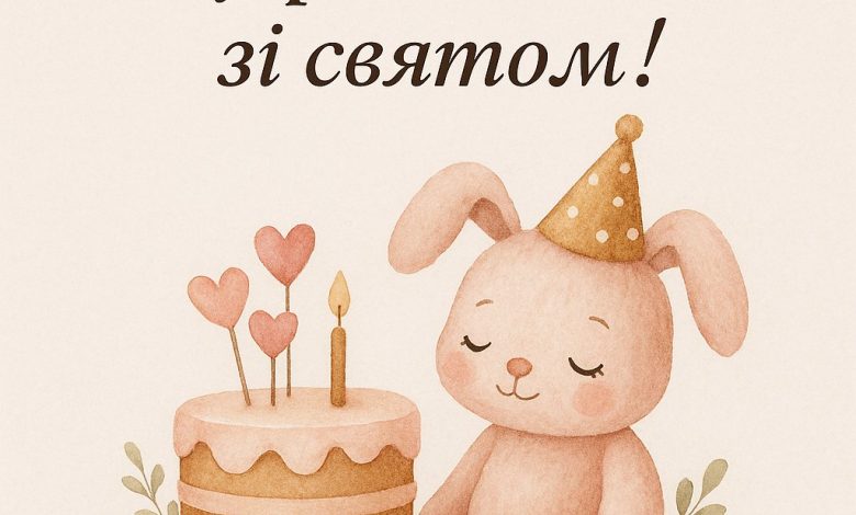 привітання з днем народження для дівчинки