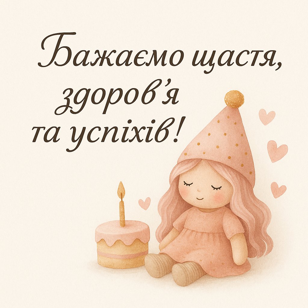 привітання з днем народження для дівчинки