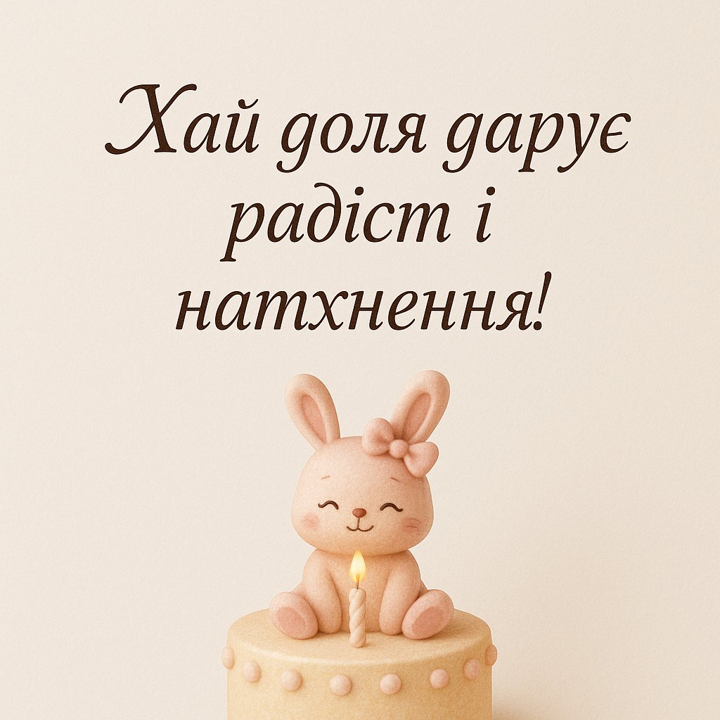 привітання з днем народження для дівчинки