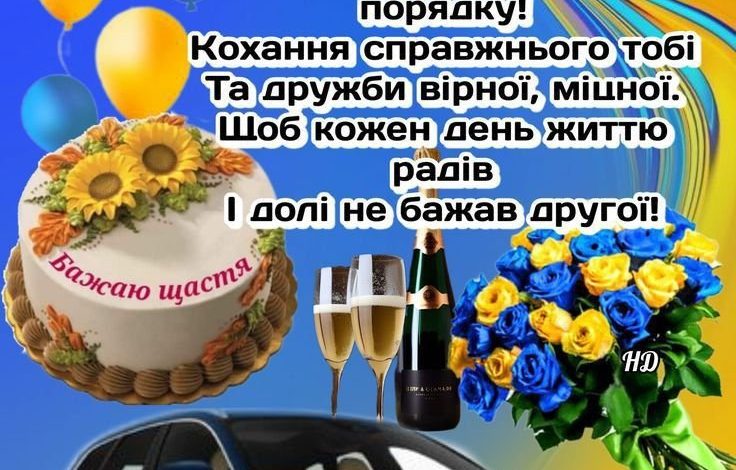 привітання з днем народження похреснику