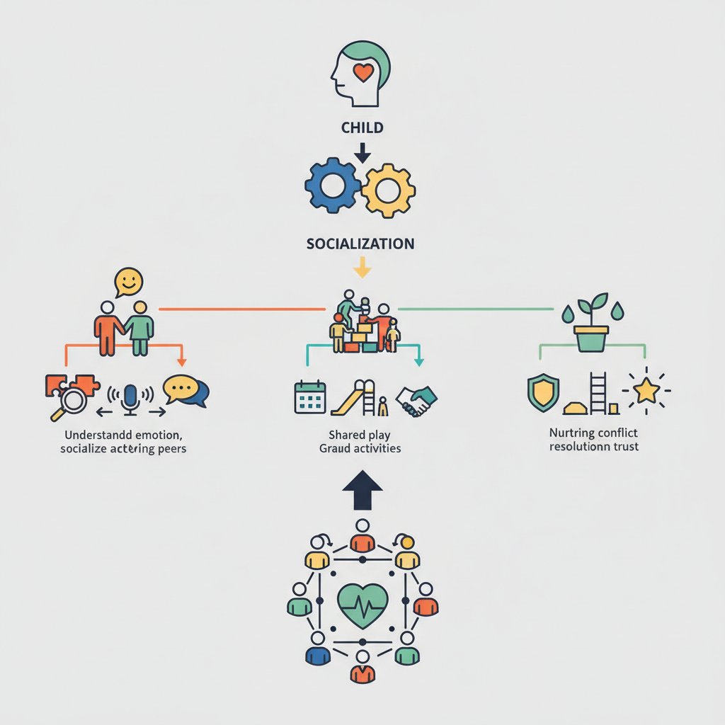 Секрети дружби: як допомогти дитині соціалізуватися та будувати стосунки з однолітками