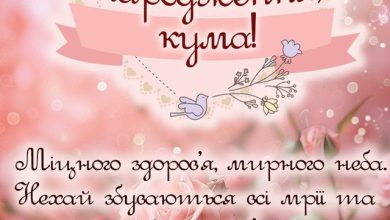 вітання з днем народження кумі