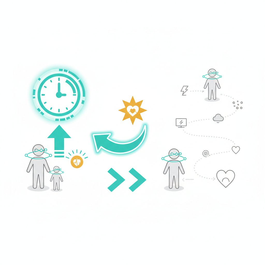 Якісний час разом: чому 15 хвилин повної уваги важливіші за цілий день поруч