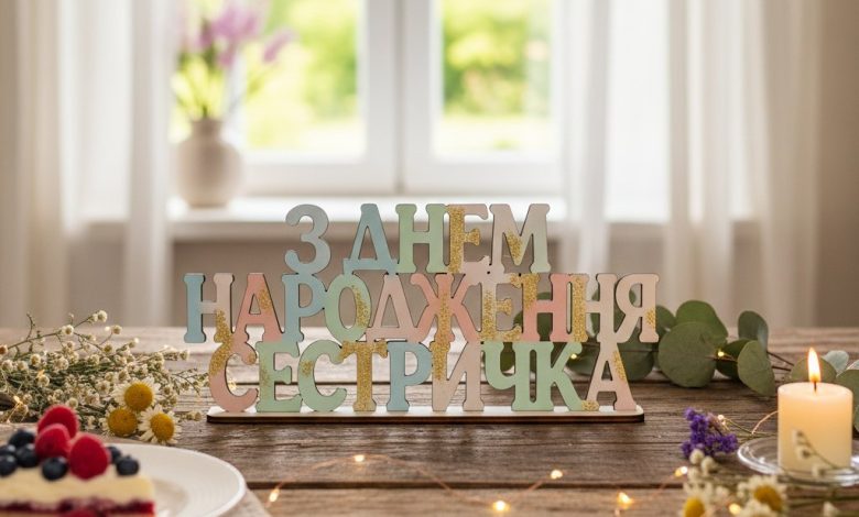 з днем народження сестричка