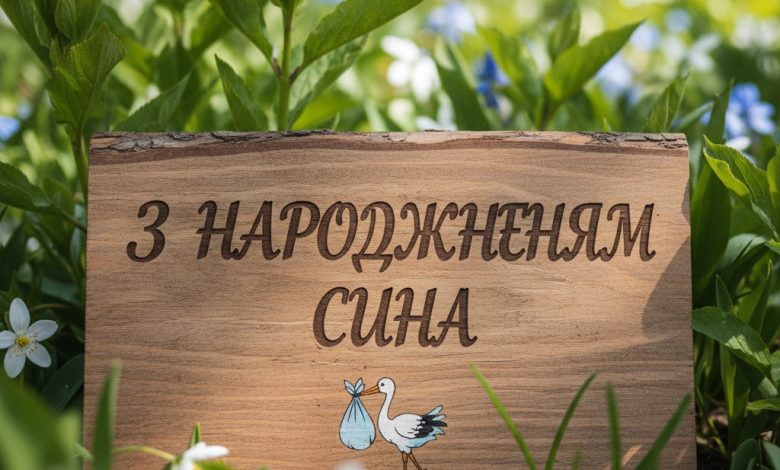 с рождением сына