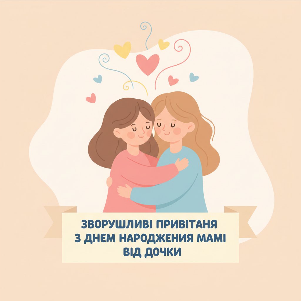 трогательные поздравления с днем рождения маме от дочери с днем рождения от дочери