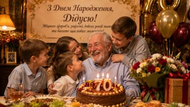Привітання дідусю з днем народження