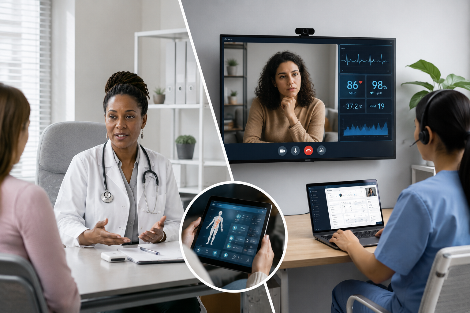 hybrid telemedicine