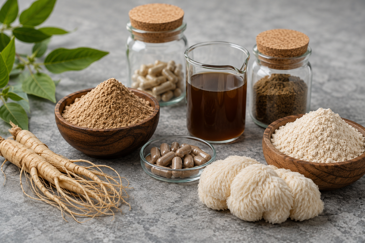 How should powders and extracts be compared