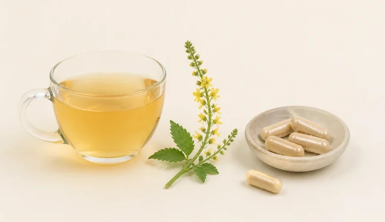 Agrimony tea vs capsules