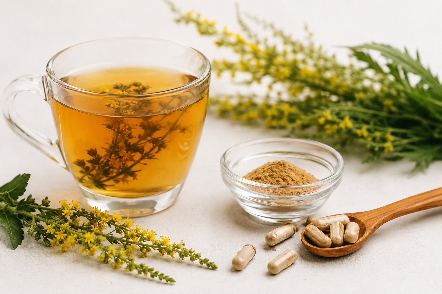Why can tea grams not be converted into capsule milligrams